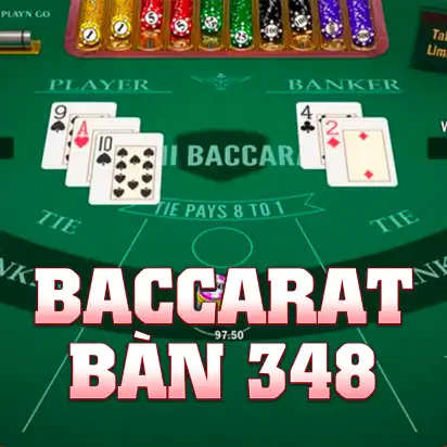 Baccarat bàn 348