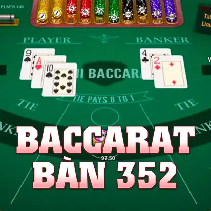 Baccarat bàn 352